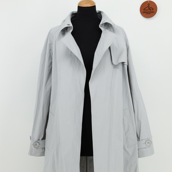 ❌SOLD❌ DONNA KARAN Embellished Trench Coat - Picture 8 of 16